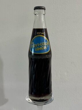 Rare Pepsi-Cola Lemon  Bottle (Sealed/Full) Last Bottle‼️